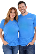 Blue Unisex T-Shirt | Comfortable Casual Cotton Tee for Men & Women