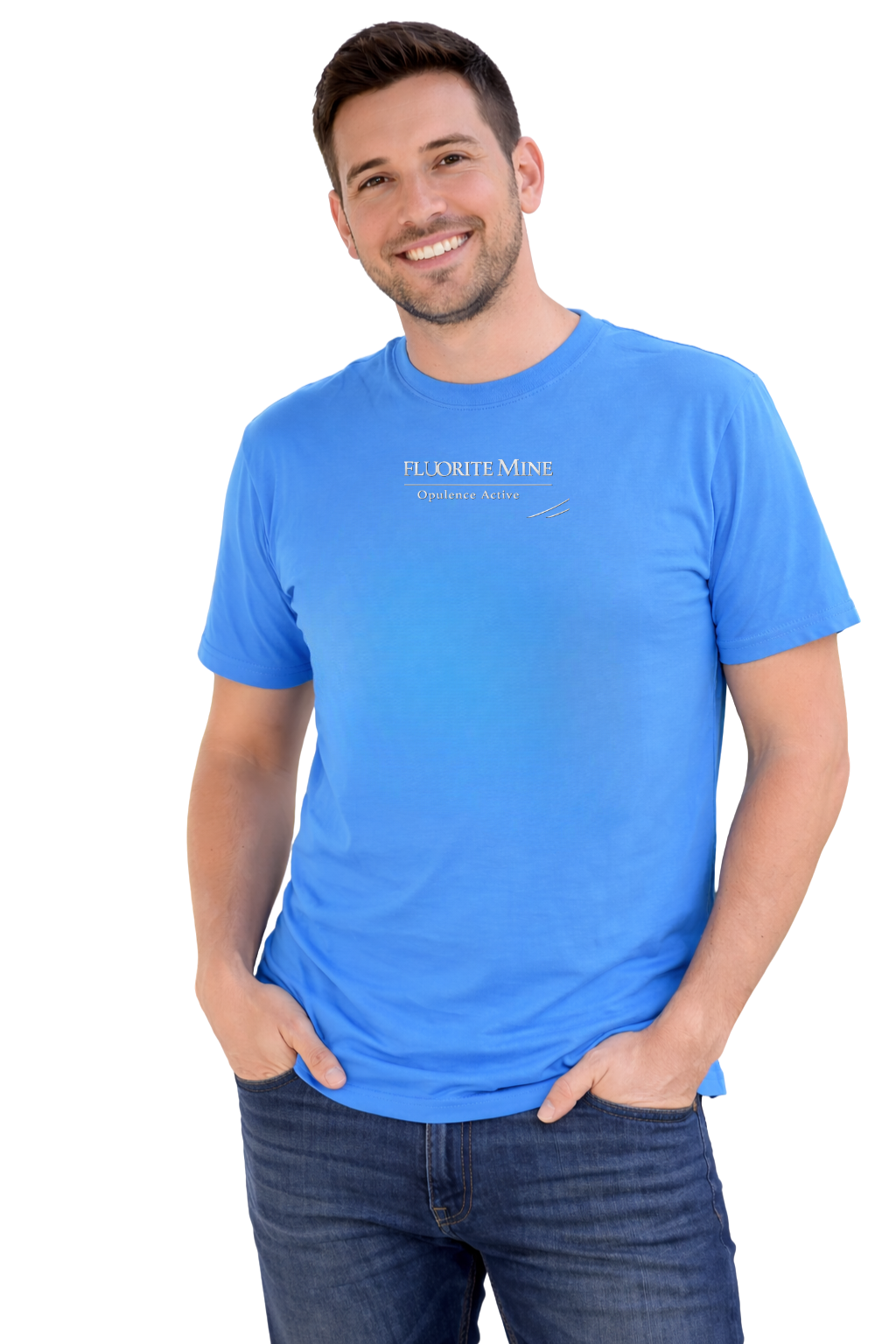 Blue Unisex T-Shirt | Comfortable Casual Cotton Tee for Men & Women