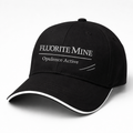 Fluorite Mine Selected Opulence Active Black with White Stripe Cap