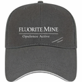 Fluorite Mine Selected Opulence Active Charcoal Grey Cap