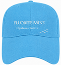 Fluorite Mine Selected Opulence Active Turquoise Blue Cap