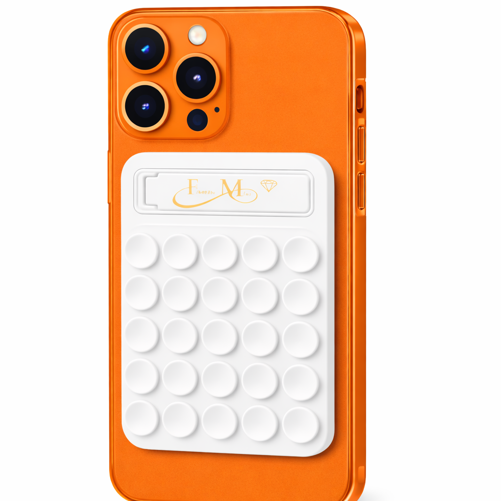 White Silicone Sticky Phone Grip