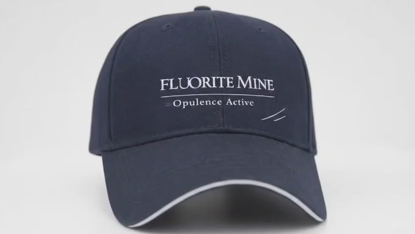 Fluorite Mine Selected Opulence Active Navy Blue Cap